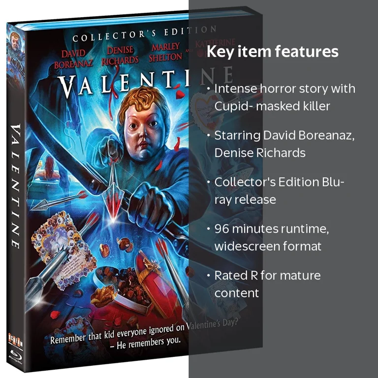 SDS, Valentine (Collector's Edition) Blu-ray, Horror, R - Walmart.com