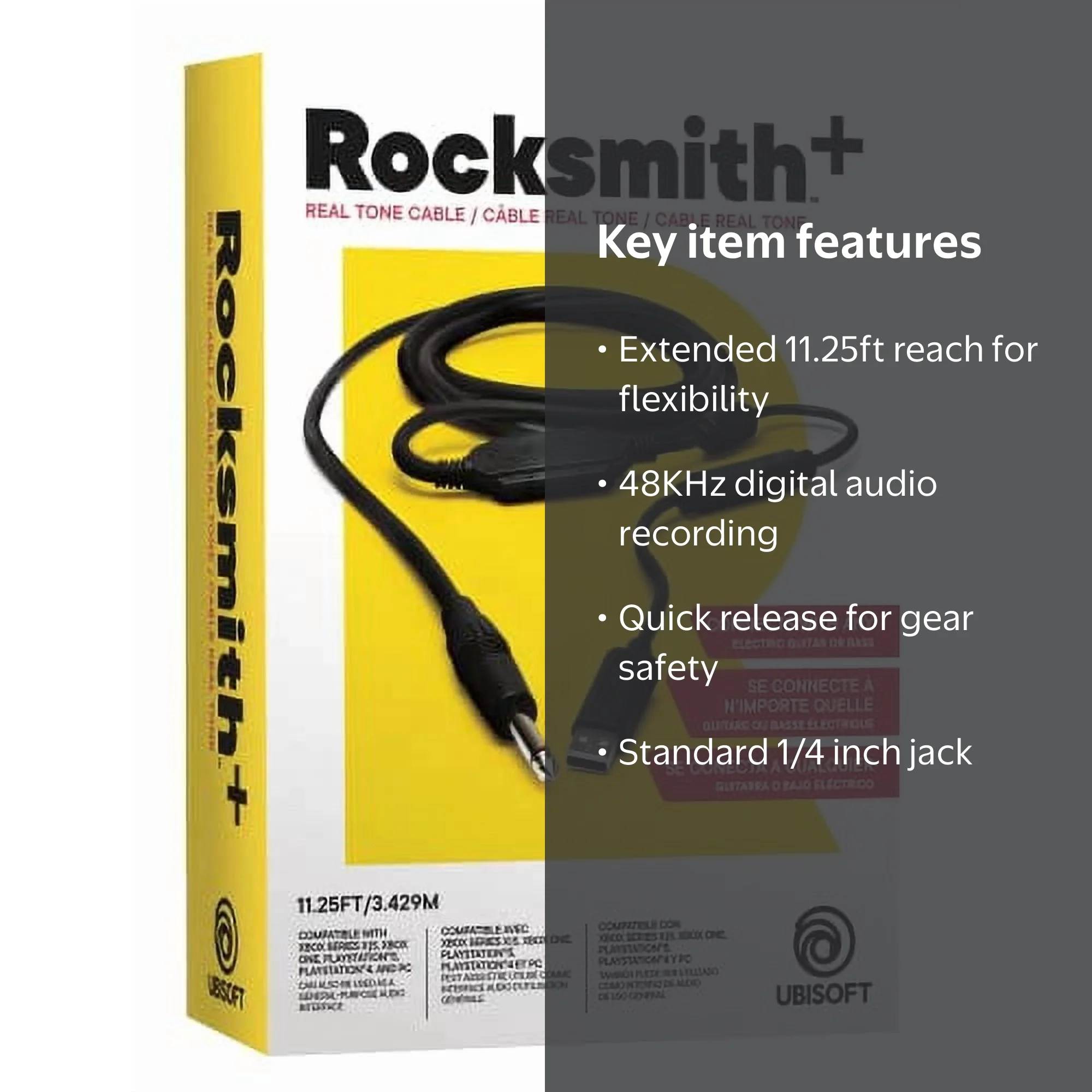RockSmith Real Tone Cable - Walmart Business Supplies