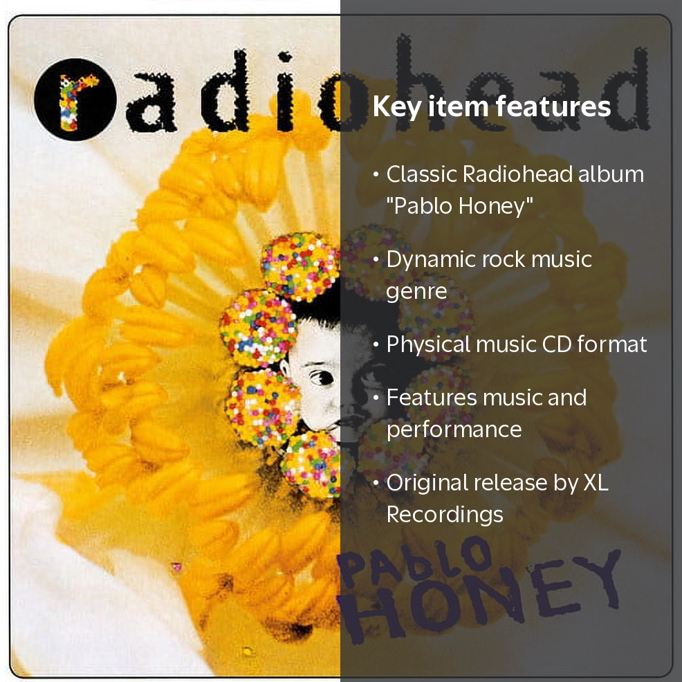 XL Recordings, Radiohead - Pablo Honey - Music & Performance - CD