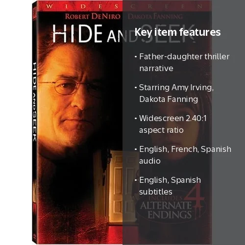 Hide and Seek (DVD), 2005, Widescreen, 101 min, R - Walmart.com