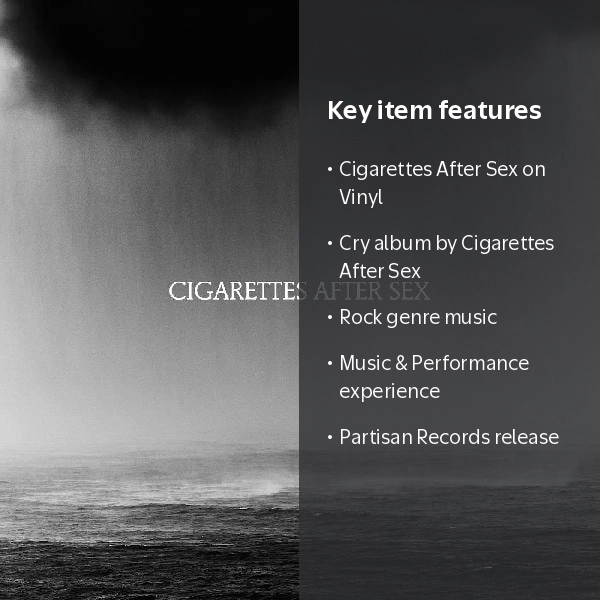 Partisan Records, Vinyl Music Album, Cry, Music & Performance