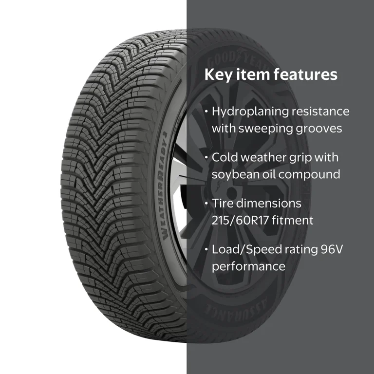 Goodyear Assurance WeatherReady 2 All Weather 215/60R17 96V Goodyear Assurance WeatherReady 2 All Weather 215/60R17 96V