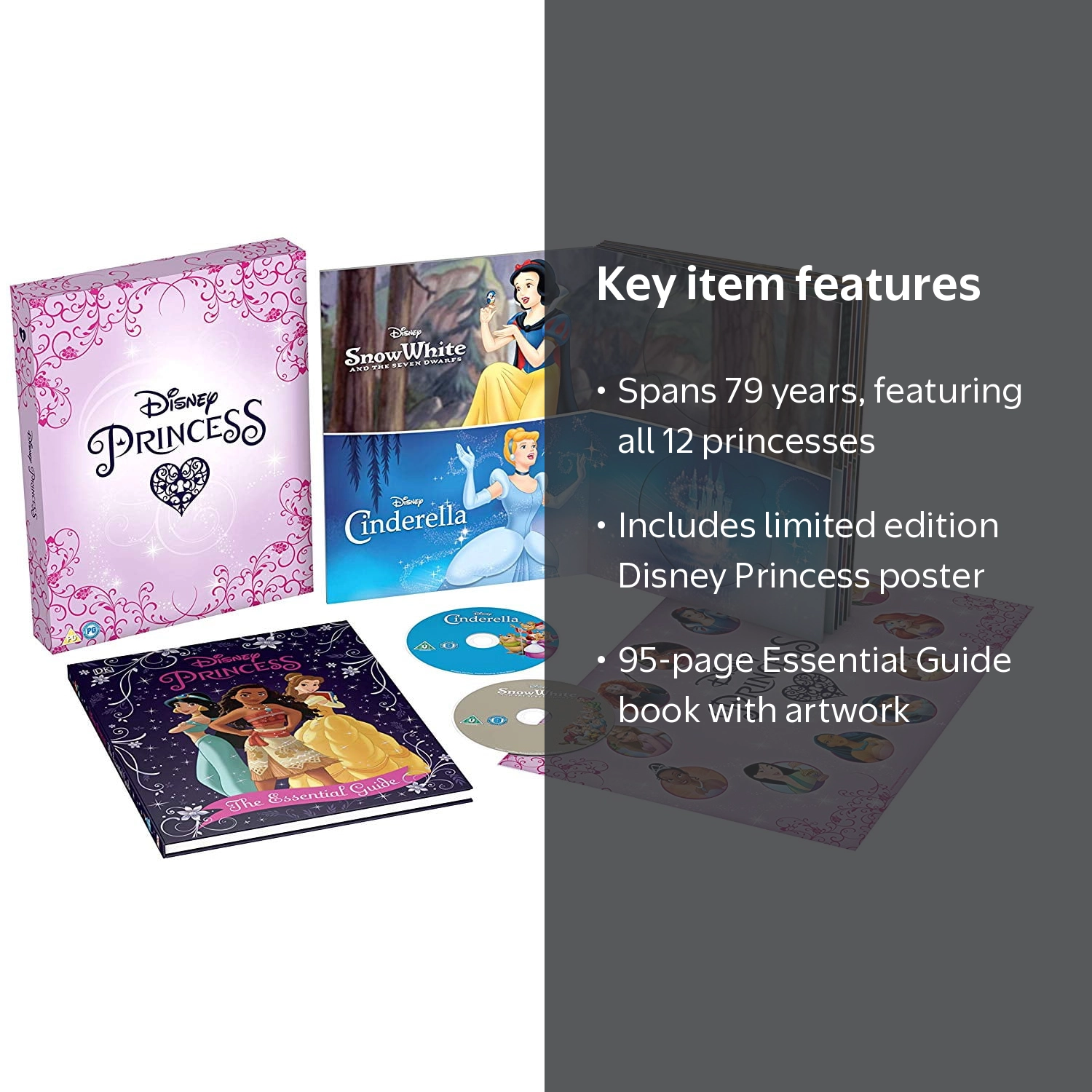 Disney Princess Complete 12-Movie Collection (Blu-ray) - Walmart.com