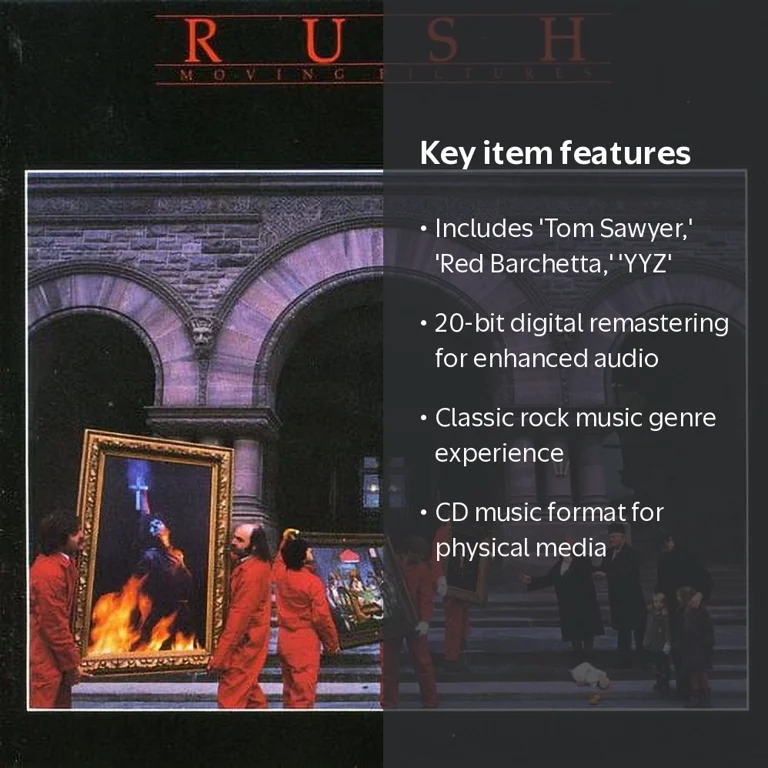 Rush - Moving Pictures (remastered) - Music & Performance - CD
