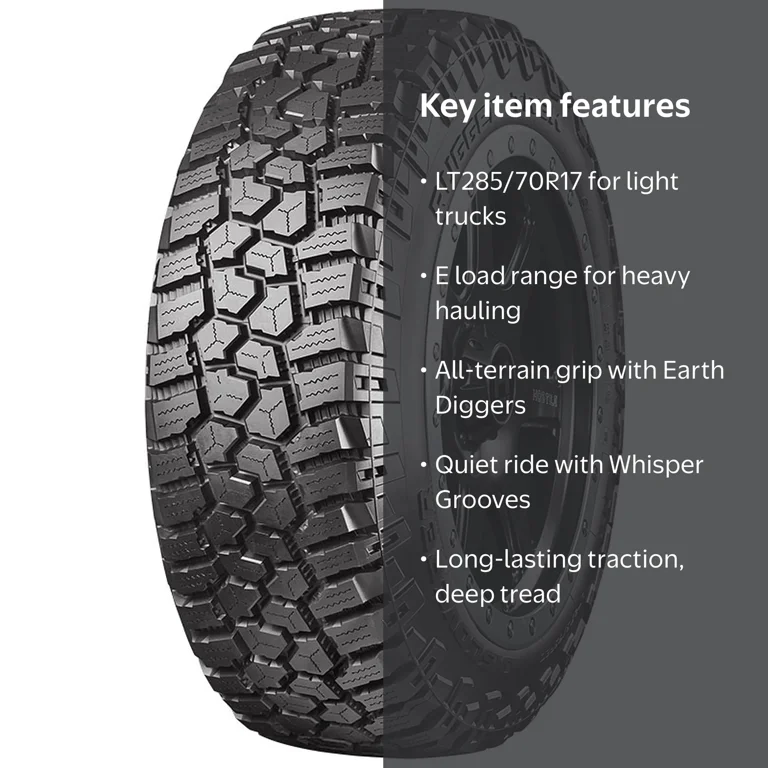 Cooper Discoverer Rugged Trek All Terrain LT285/70R17 121/118Q E