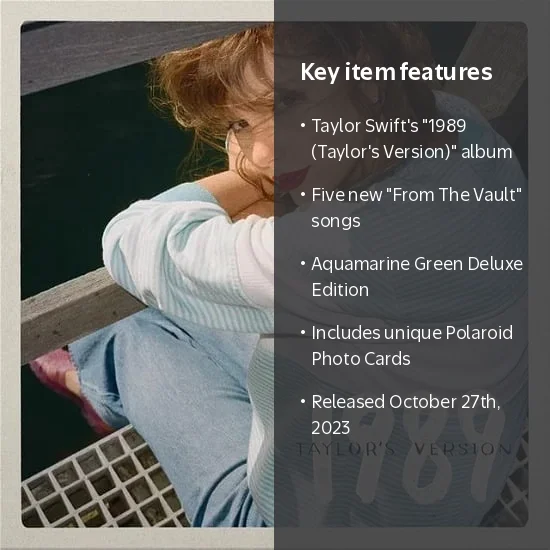 Taylor Swift - 1989 (Taylor's Version): Aquamarine Green Deluxe