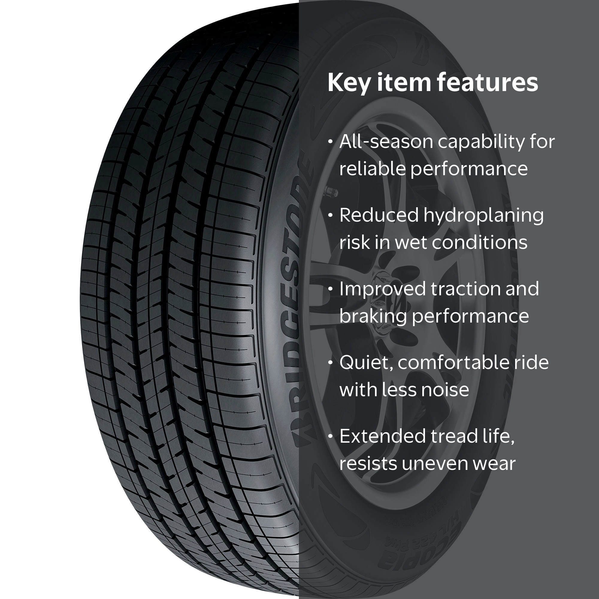 Bridgestone Ecopia H/L 422 Plus All Season 235/60R18 103H