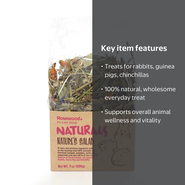 Rosewood Naturals Nature's Salad Rabbit, Guinea Pig, & Chinchilla