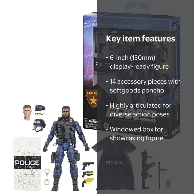 G.I. Joe, Action Figure, Police ESU, 6