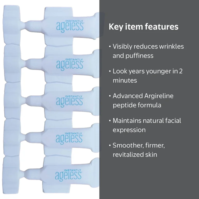 Instantly Ageless Anti-Wrinkle Micro-Cream, 25 Vials - Walmart.com