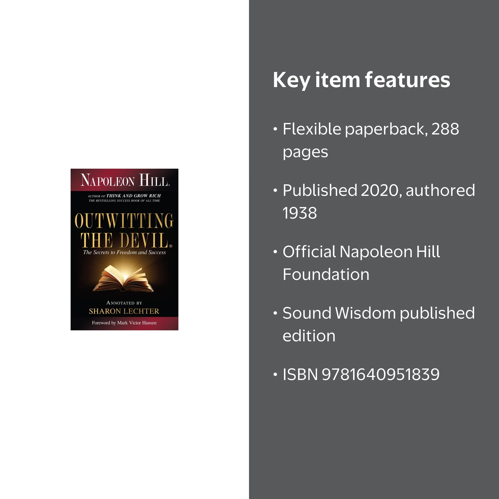 Official Publication of the Napoleon Hil Outwitting the Devil(r