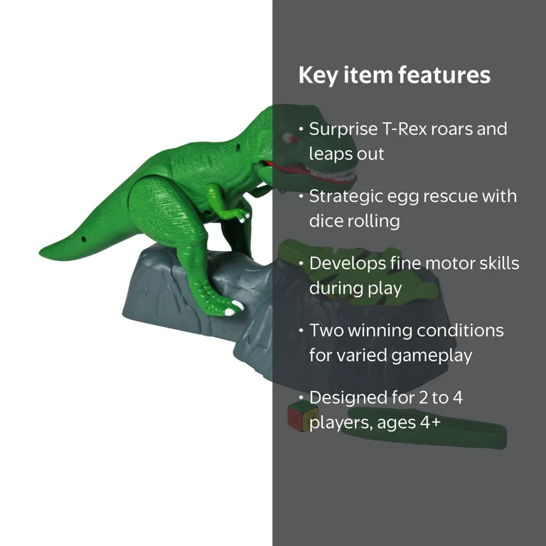 Goliath Dino Crunch Game - Dino Skill & Action Game - Walmart.com
