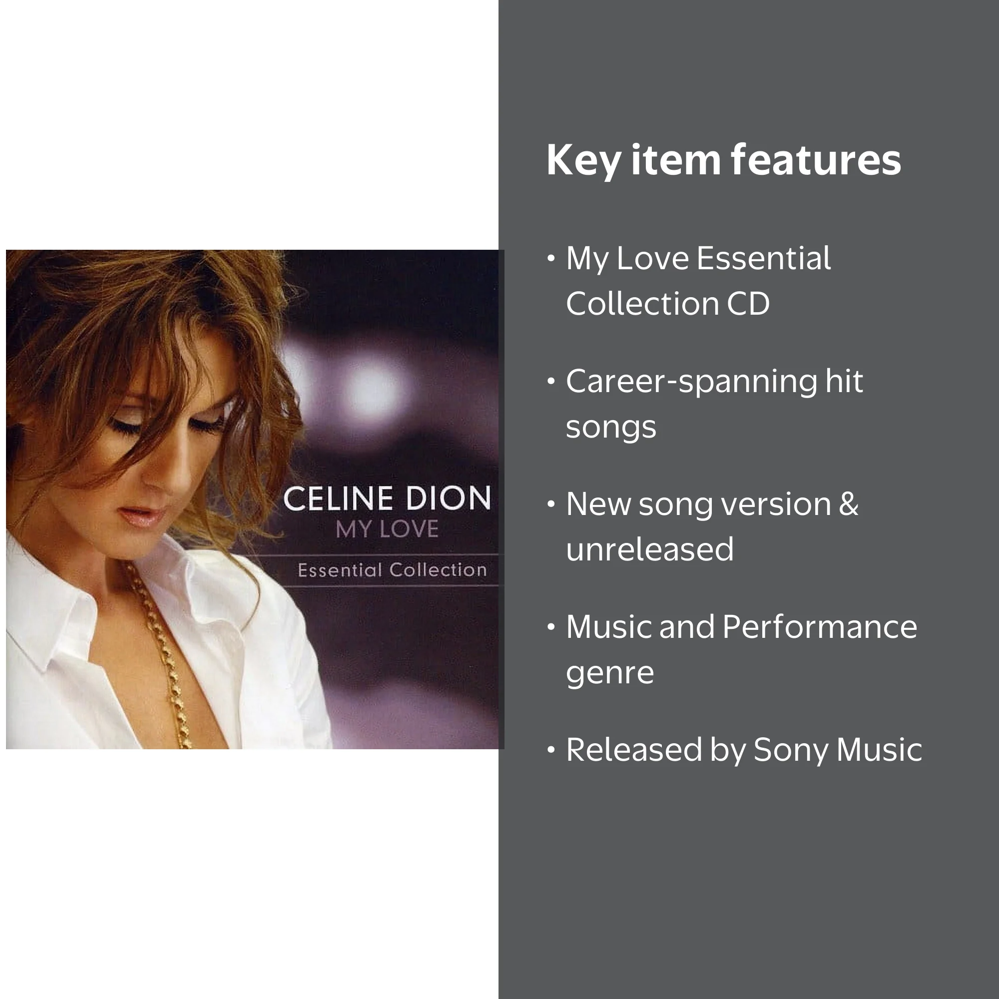 Celine Dion - My Love: Essential Collection - Music & Performance
