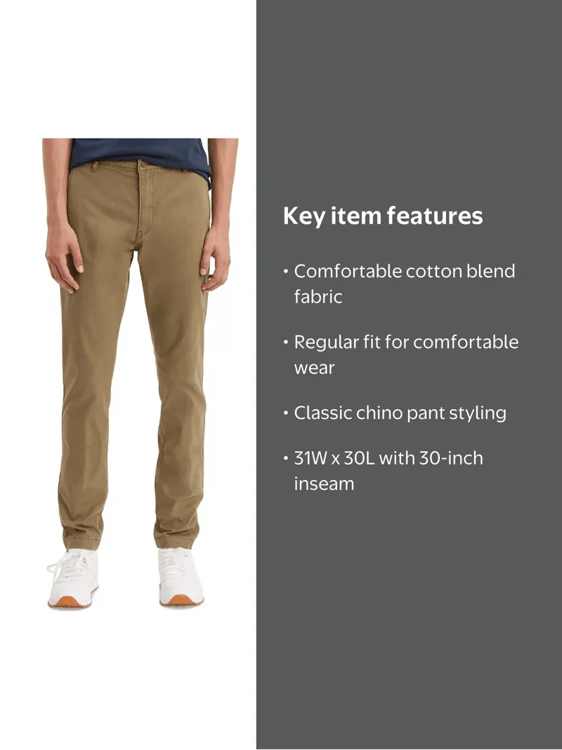 Men's Levi's® XX Chino Standard Taper Pants Color: Cougar Shady