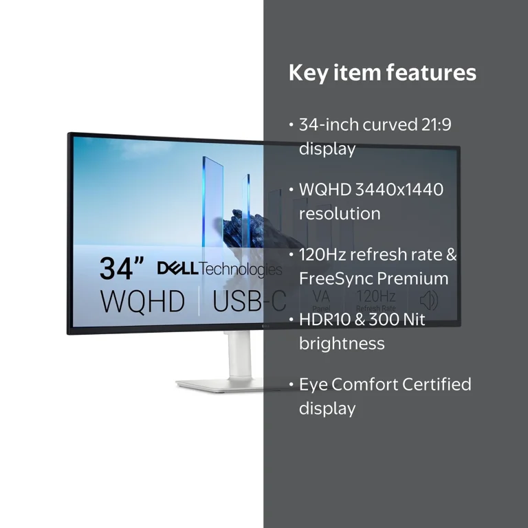 Dell, Computer Monitor, S3425DW 34