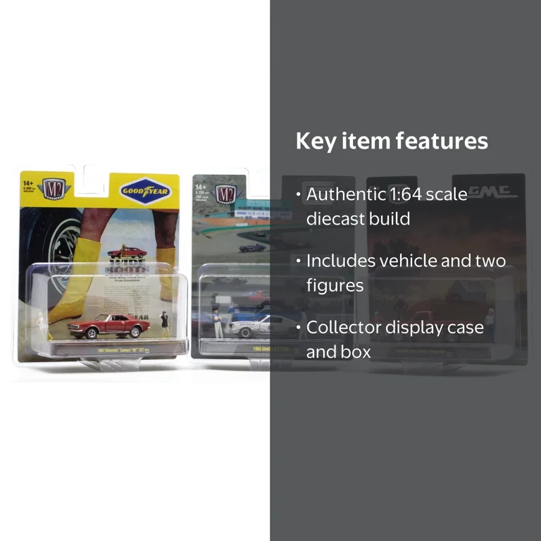 M2 Machines Diorama Auto-Figs Diecast Toy Cars & Truck (Vehicle