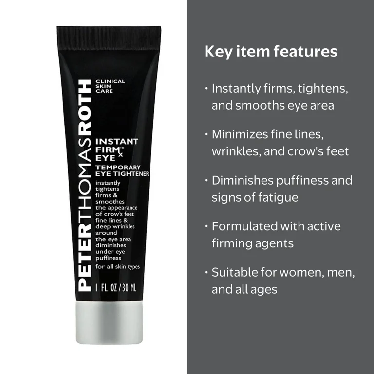 Peter Thomas Roth, Instant FIRMx Eye Tightening Treatment, 1 Oz