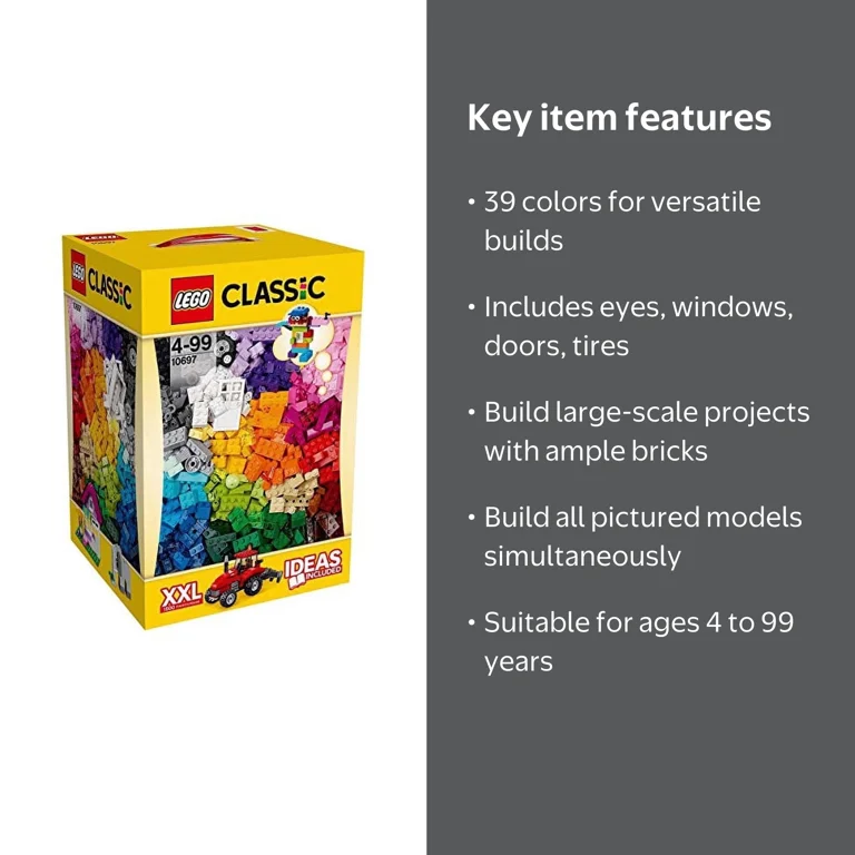 LEGO Classic Large Creative Box - Walmart.com