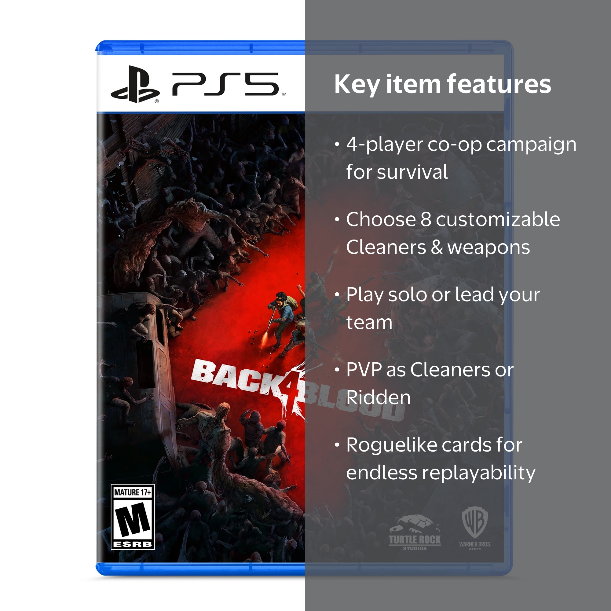 Back 4 Blood, Warner Bros., Next Generation PlayStation 5