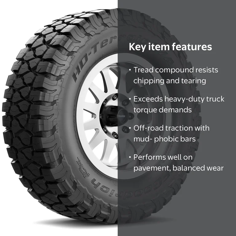 BFG HD-Terrain T/A KT LT295/65R20 129/126Q E - Walmart.com