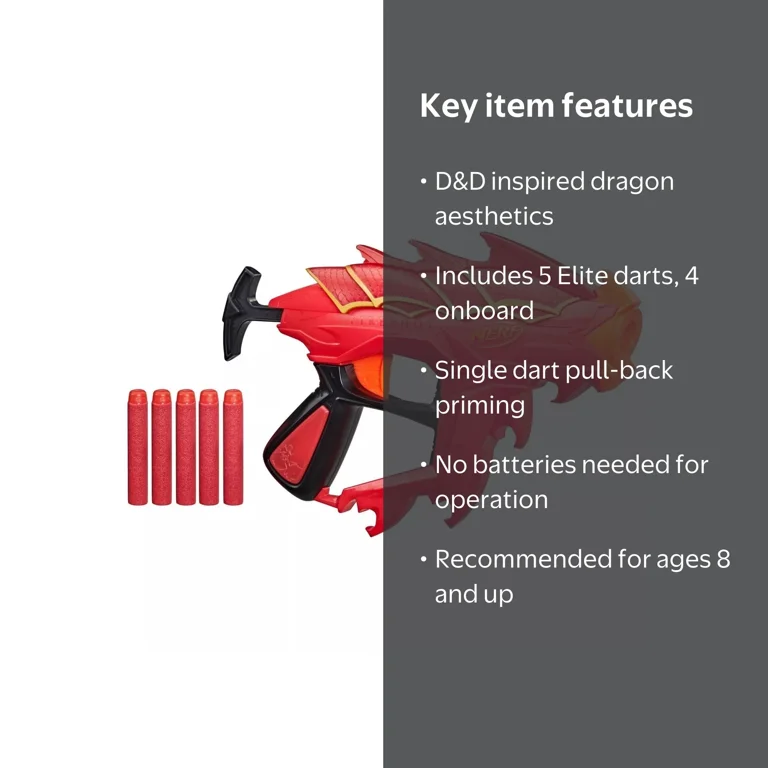 NERF DragonPower Firestrike Blaster - Walmart.com