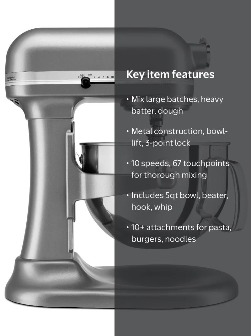 KitchenAid Professional 5 Plus Series Stand Mixer with Ultra-Power
