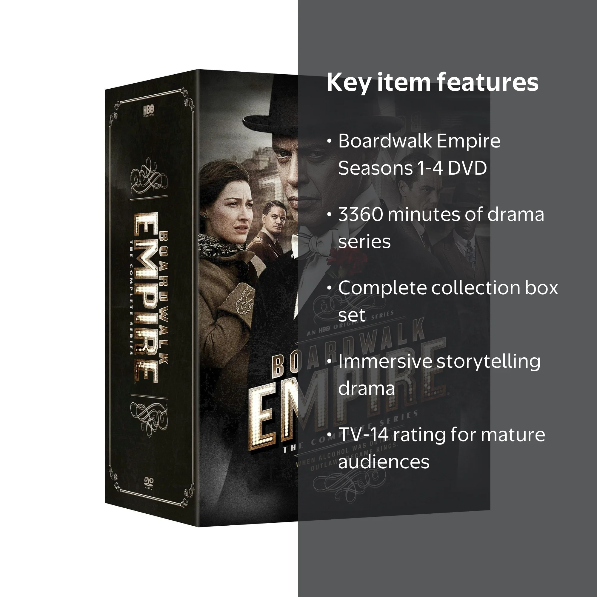 HBO Home Video: Boardwalk Empire Complete Series - TV Drama Box