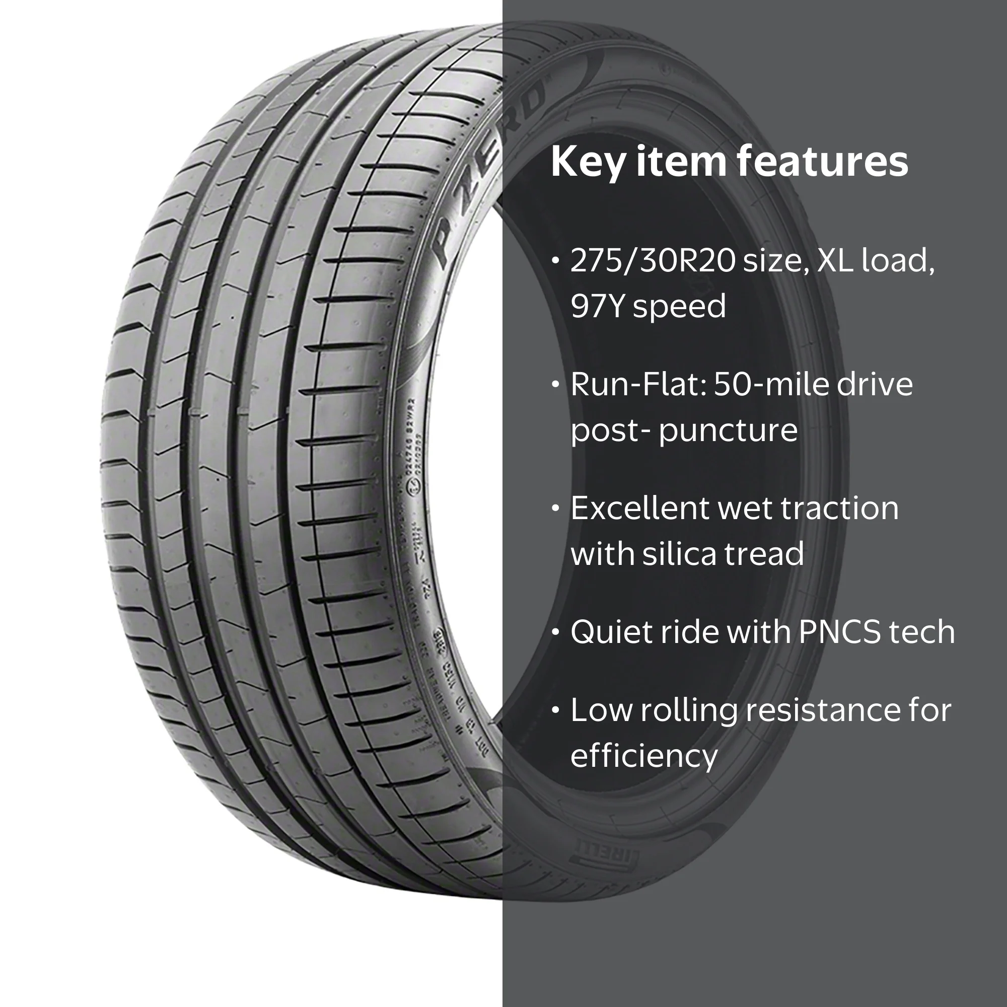 Pirelli P Zero (PZ4-Luxury) UHP Summer 275/30R20 97Y XL Passenger