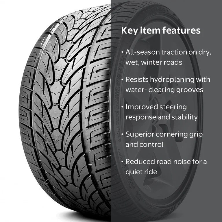 Lionhart LH-TEN High Performance All Season Tire, 275/25R26 98W XL