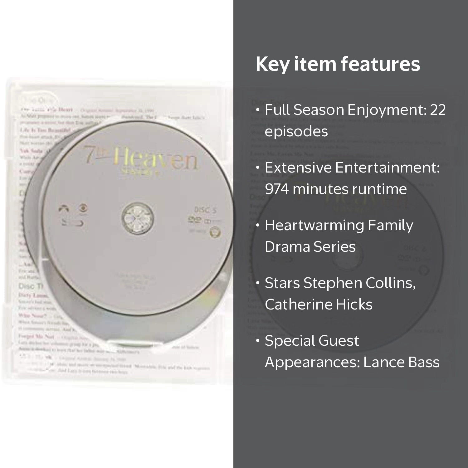 7th Heaven: The Fourth Season (DVD), Paramount, Drama - Walmart.com
