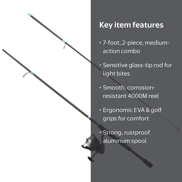 Tsunami Citadel T3 7' Medium Action 2-Piece Saltwater Spinning