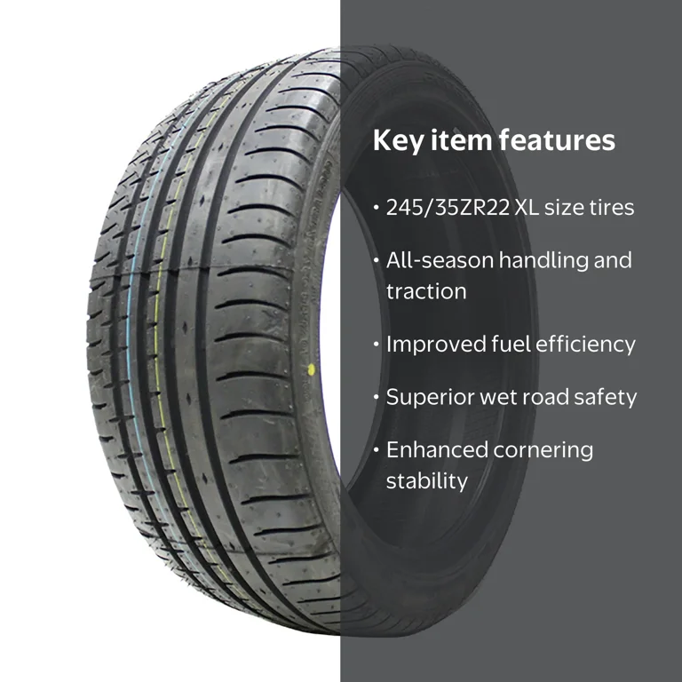 Accelera, Passenger Tire, 245/35ZR22 97Y XL, All Season Traction
