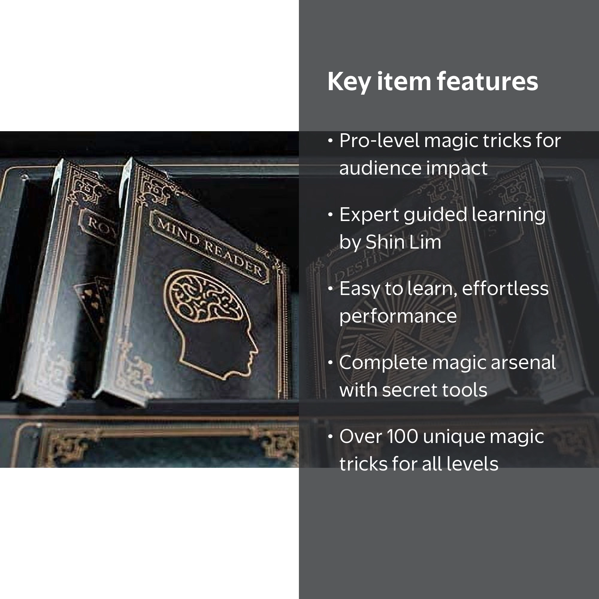 EVOLUSHIN Deluxe Magic Set English Edition by Shin Lim
