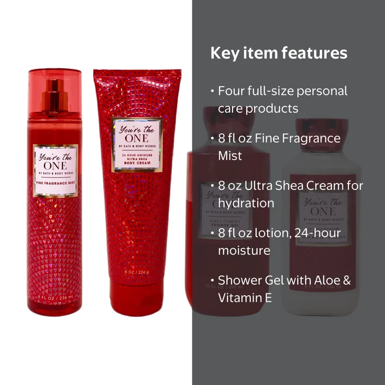 Bath & Body Works You're The One Deluxe Gift Set - Fragrance Mist