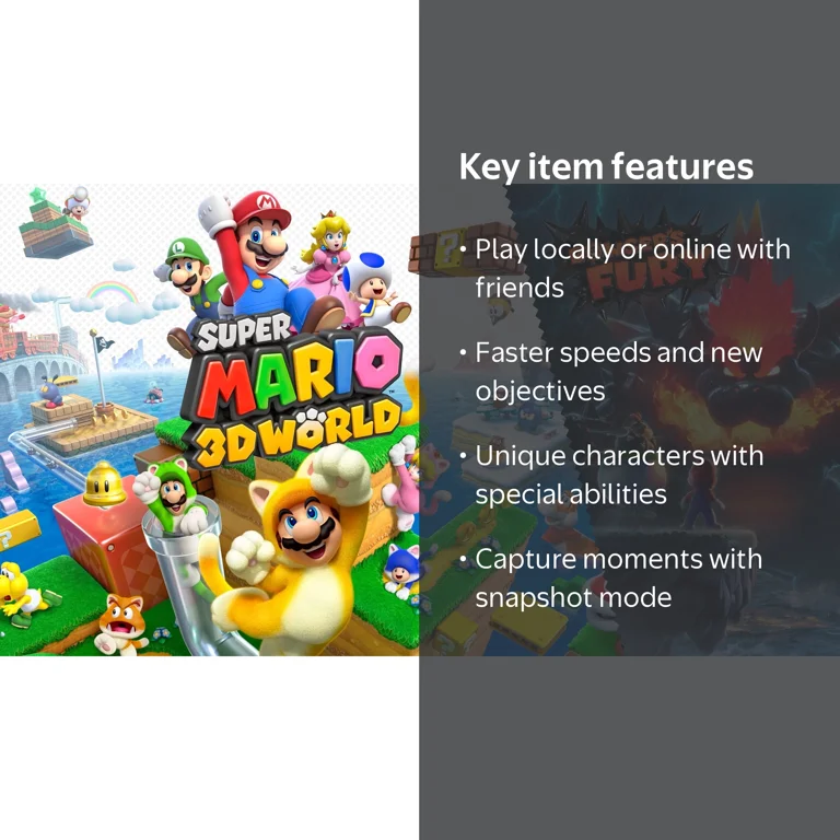 Super Mario™ 3D World + Bowser's Fury - Nintendo Switch [Digital