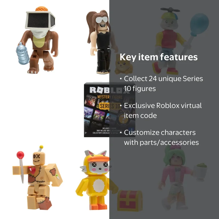 Roblox - Deluxe Pack Mystery Figures Series 10 with Exclusive