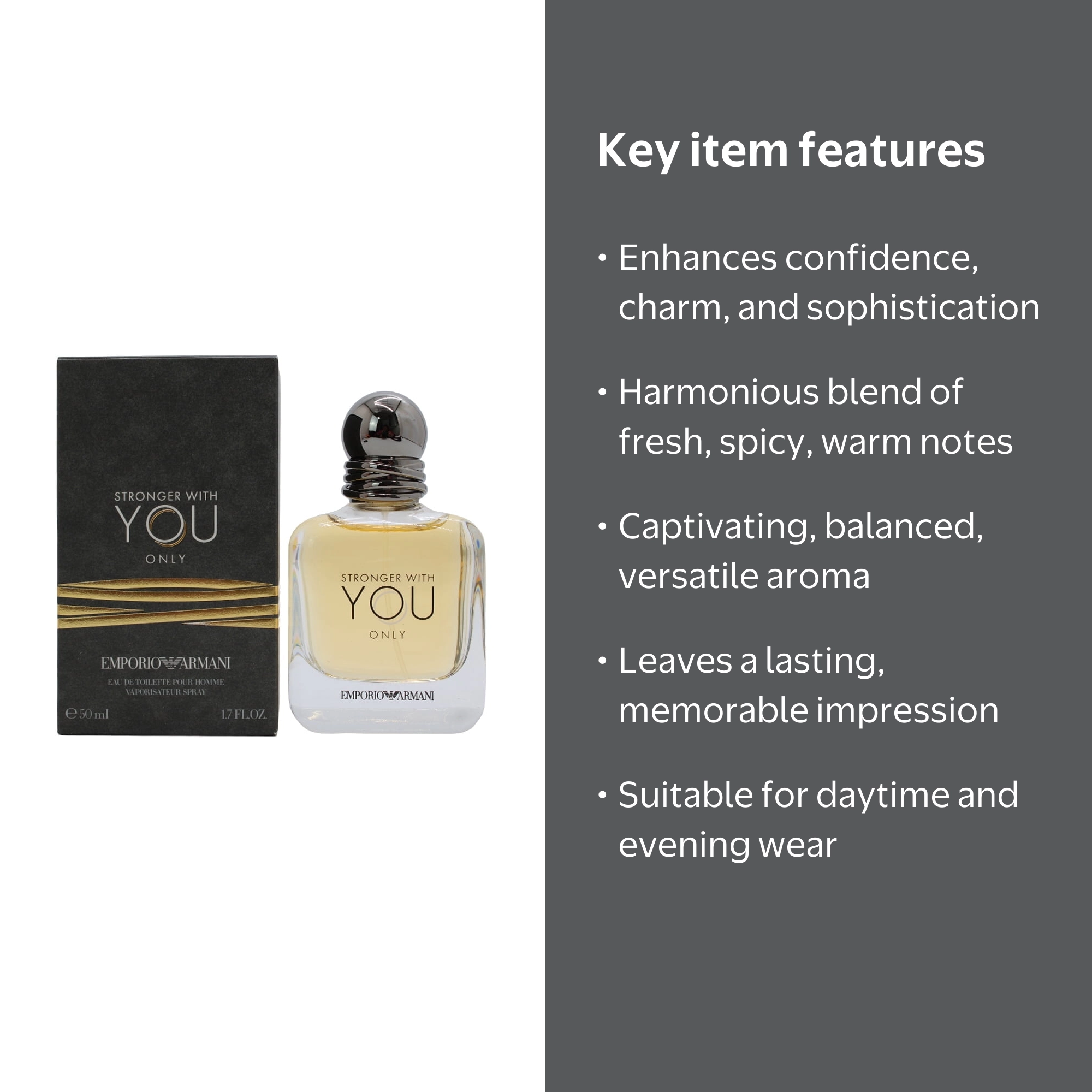 Giorgio Armani Emporio Stronger With You Only Eau De Toilette