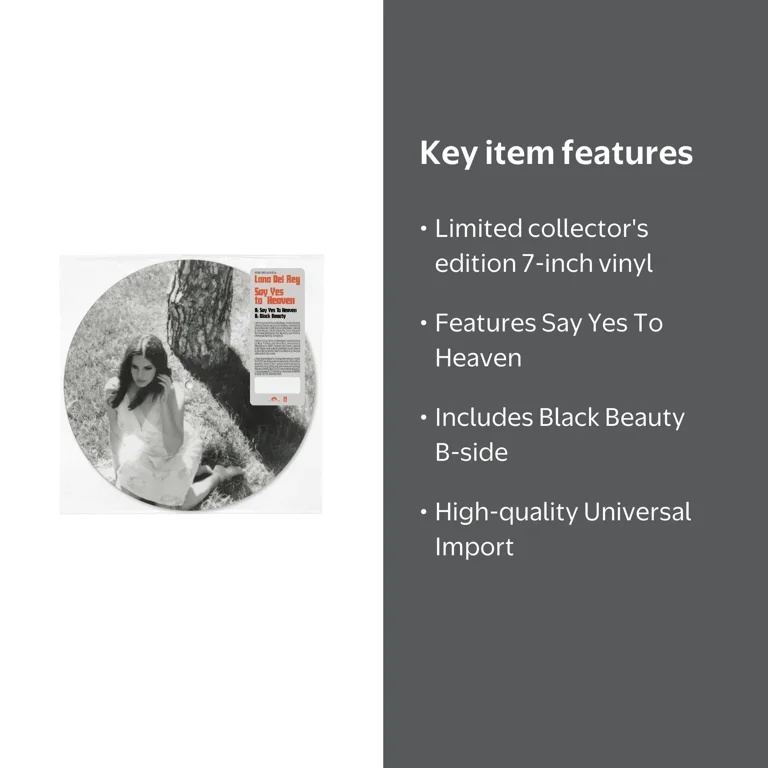 Lana Del Rey - Say Yes To Heaven LP - Walmart.com