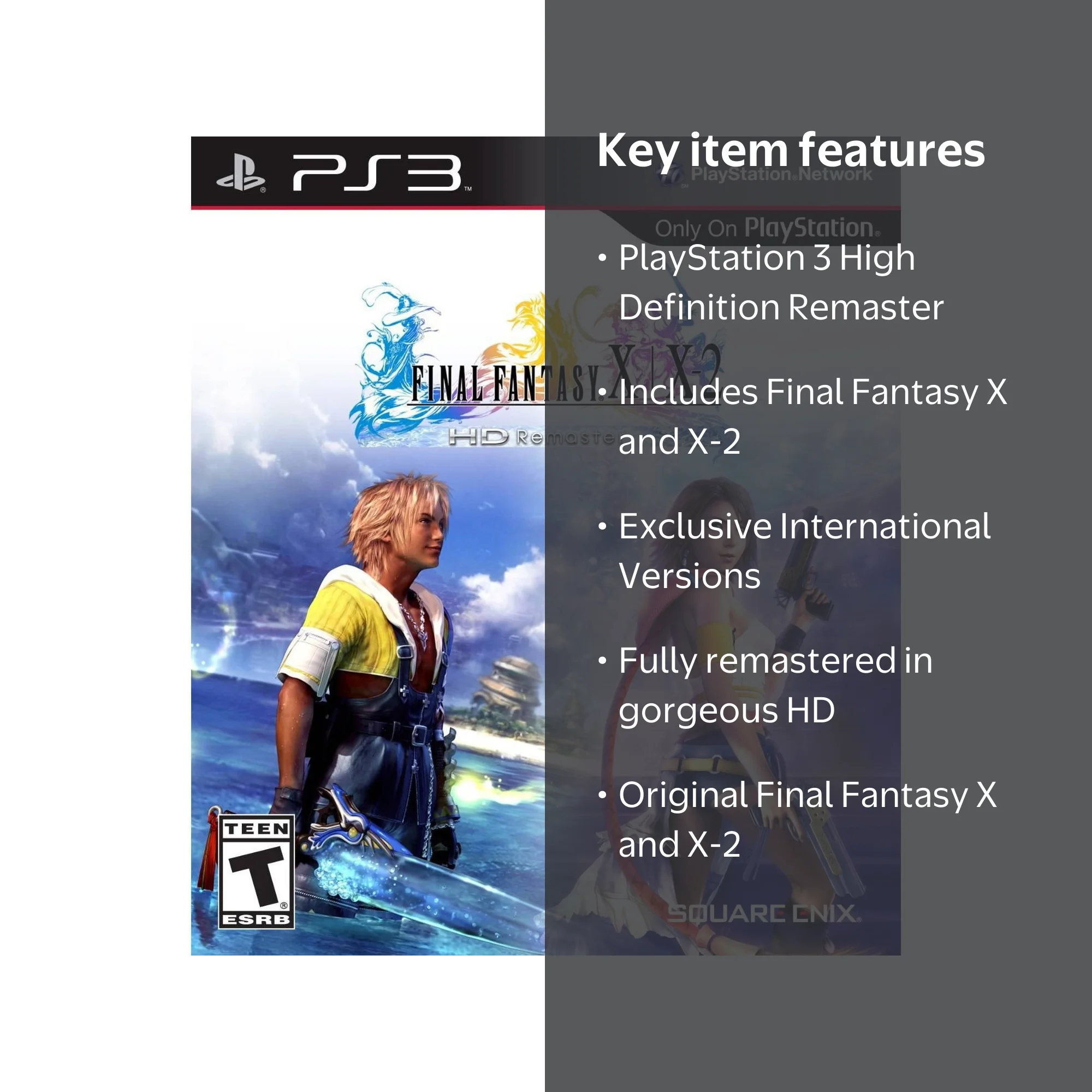 Final Fantasy X/X-2 HD Remaster Standard Edition - PlayStation 3