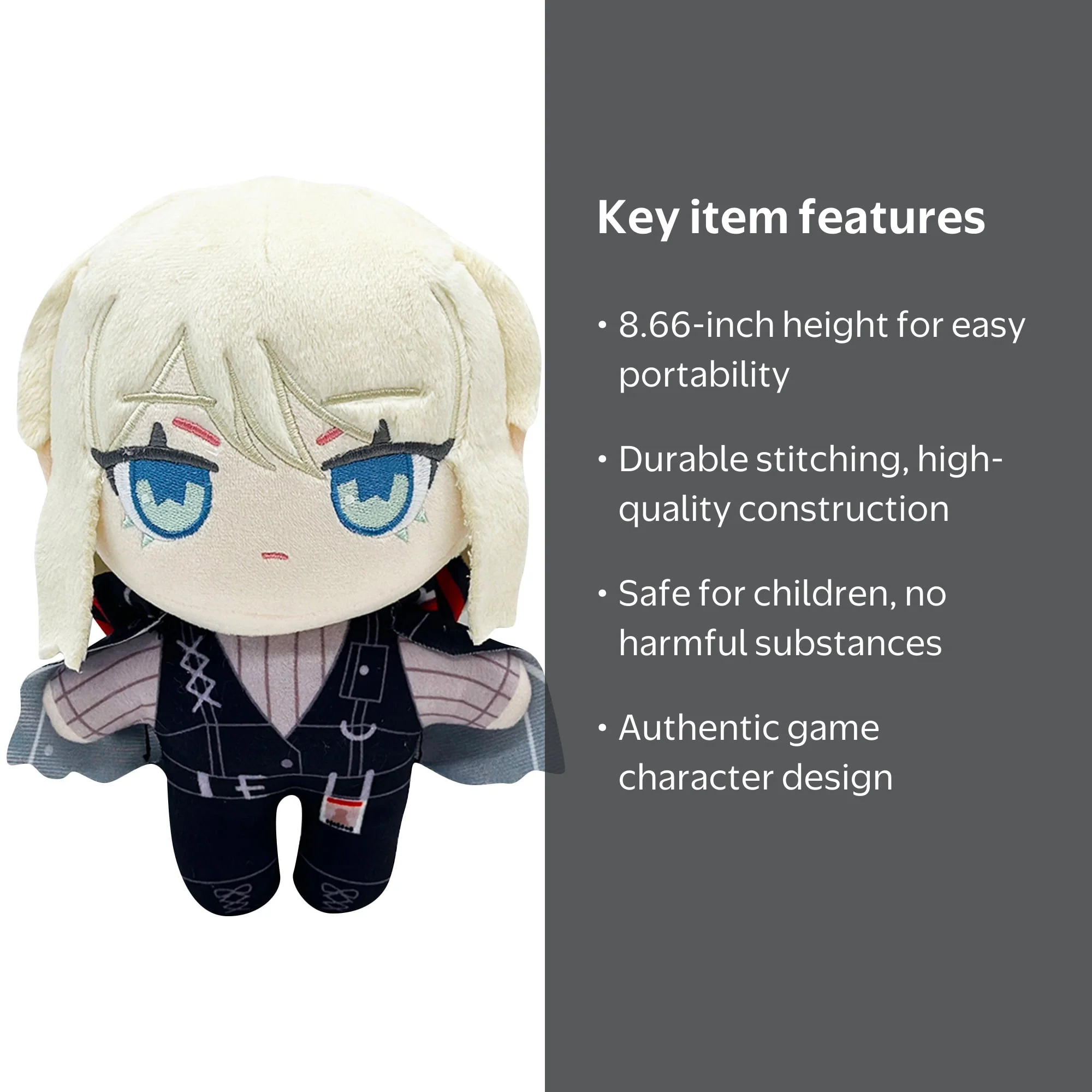 Limbus Company Plush Soft Huggable Stuffed Animal Cute Anime Plush