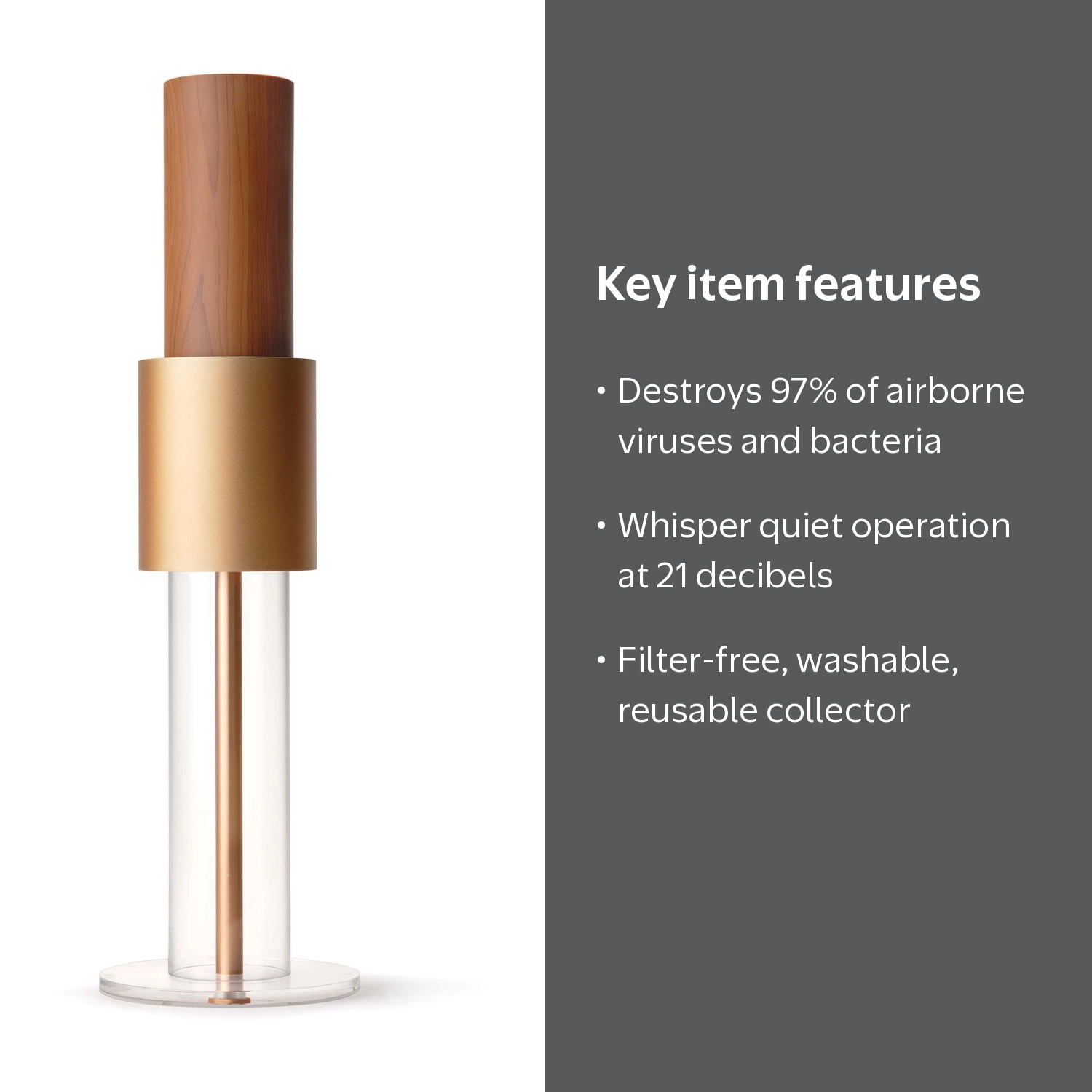 LightAir IonFlow Signature Air Purifier, LASBRZ1 - Walmart.com