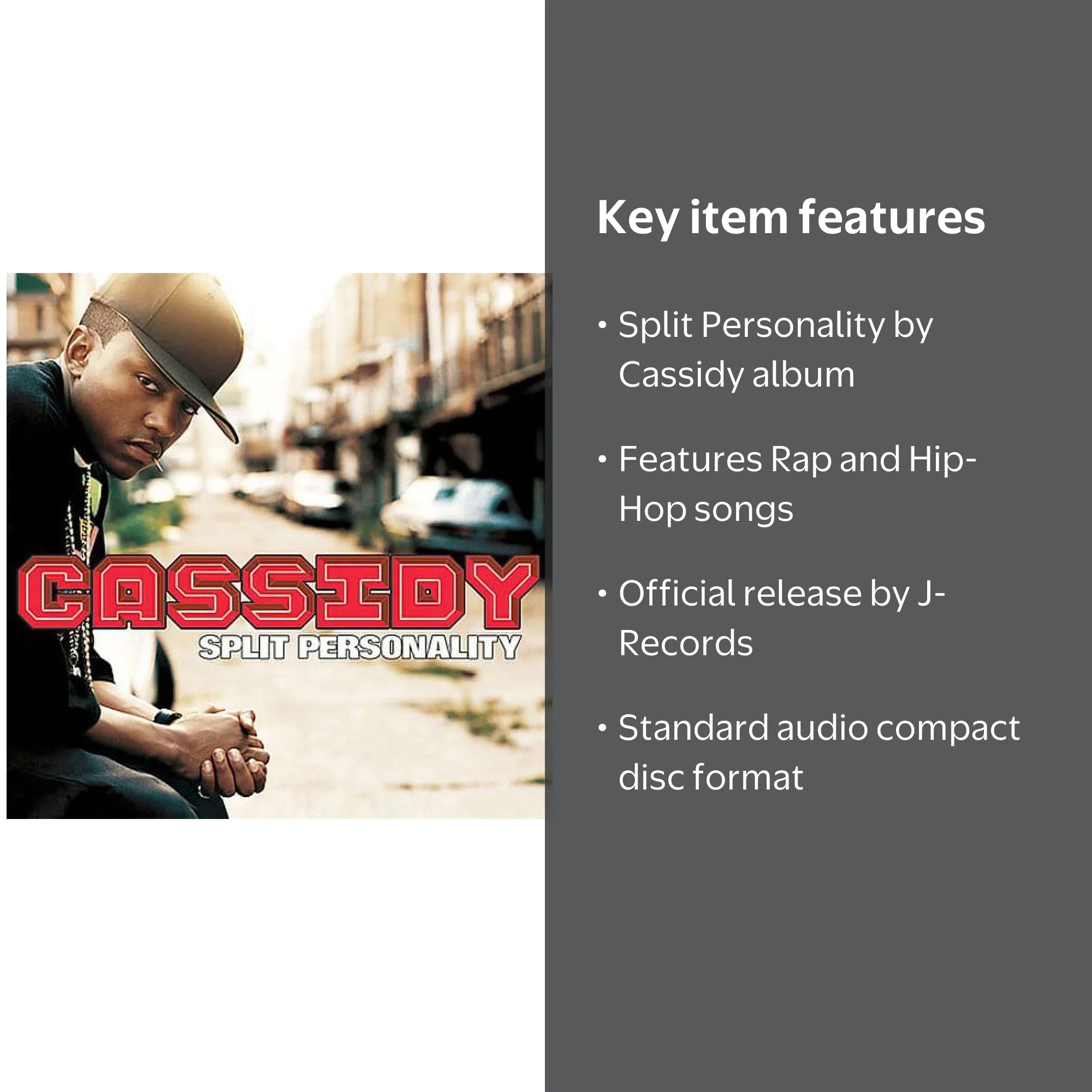 Cassidy - Split Personality - Rap / Hip-Hop - CD - Walmart.com