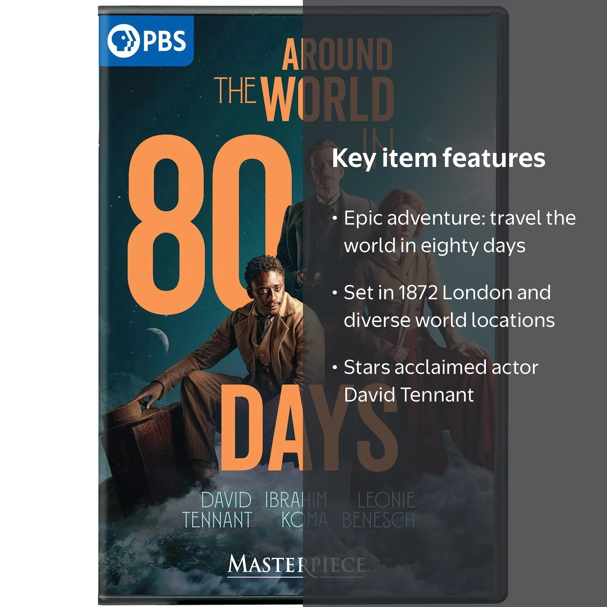 Around the World in 80 Days (Masterpiece) (DVD) - Walmart.com