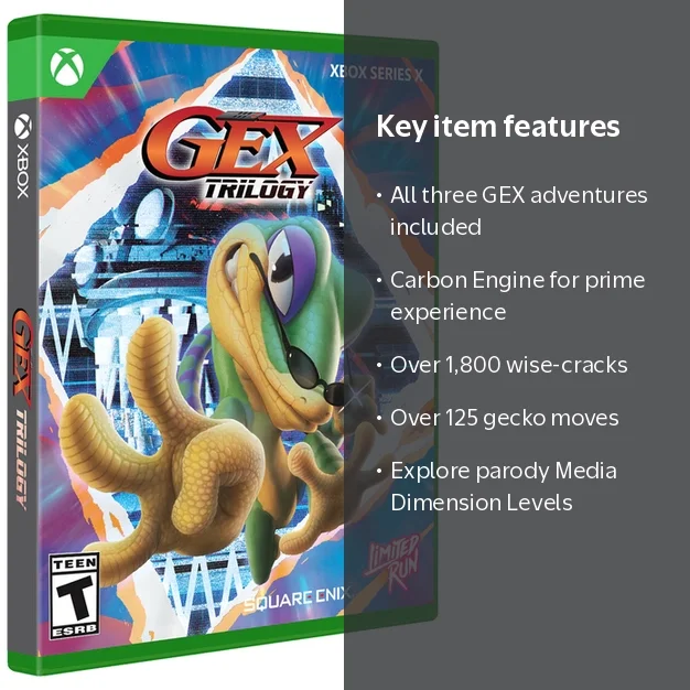 GEX Trilogy Standard Edition [Limited Run Games #046] - Xbox