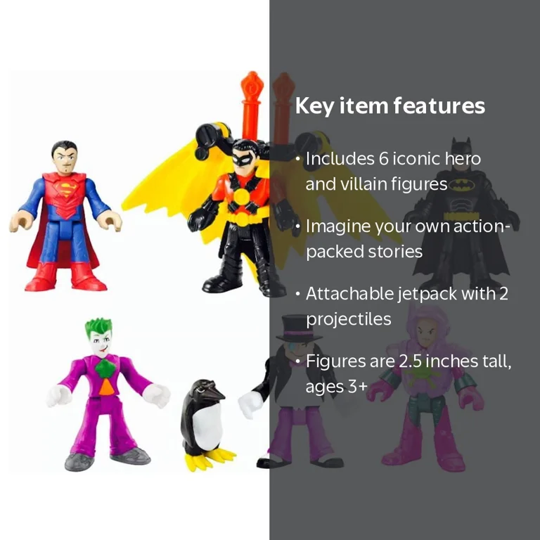 Imaginext DC Super Friends Deluxe Figure Pack with Batman