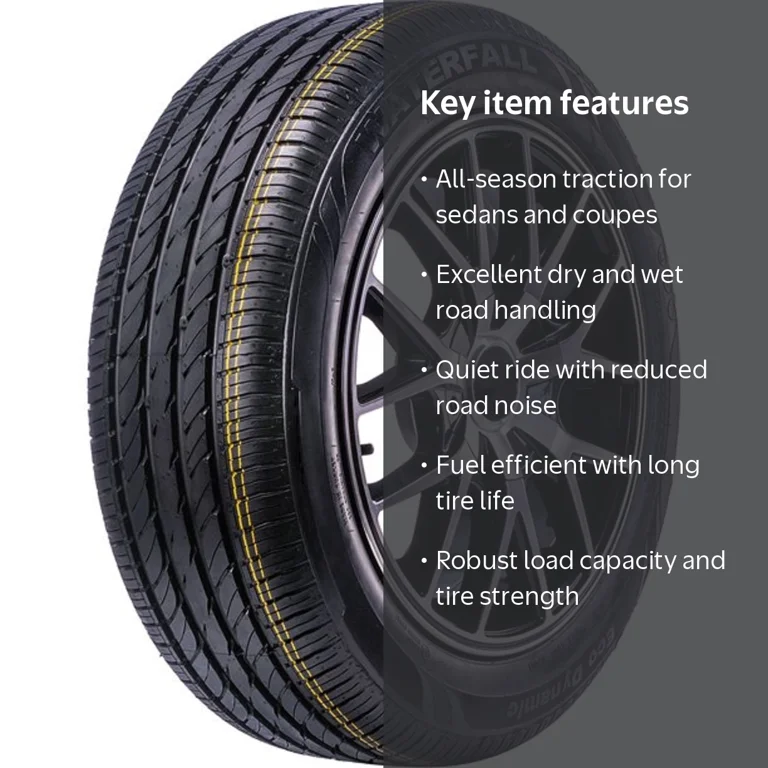 Waterfall Eco Dynamic 205/55R16 94W XL Passenger Tire with Great Waterfall Eco Dynamic 205/55R16 94W XL Passenger Tire with Great