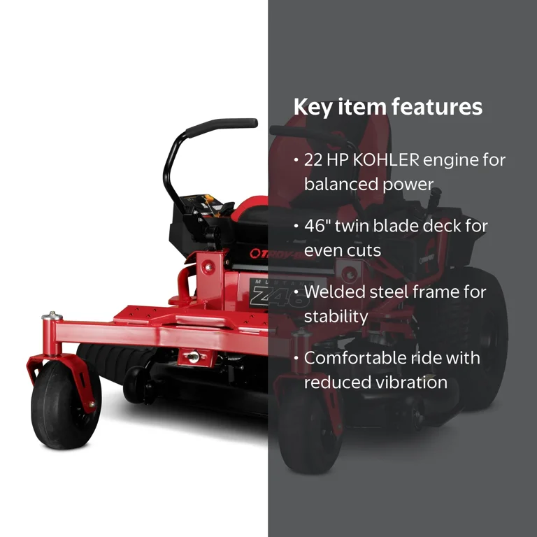 Troy Bilt Mustang Z46 Zero-Turn Lawn Mower, 17ARFACTA66 - Walmart.com