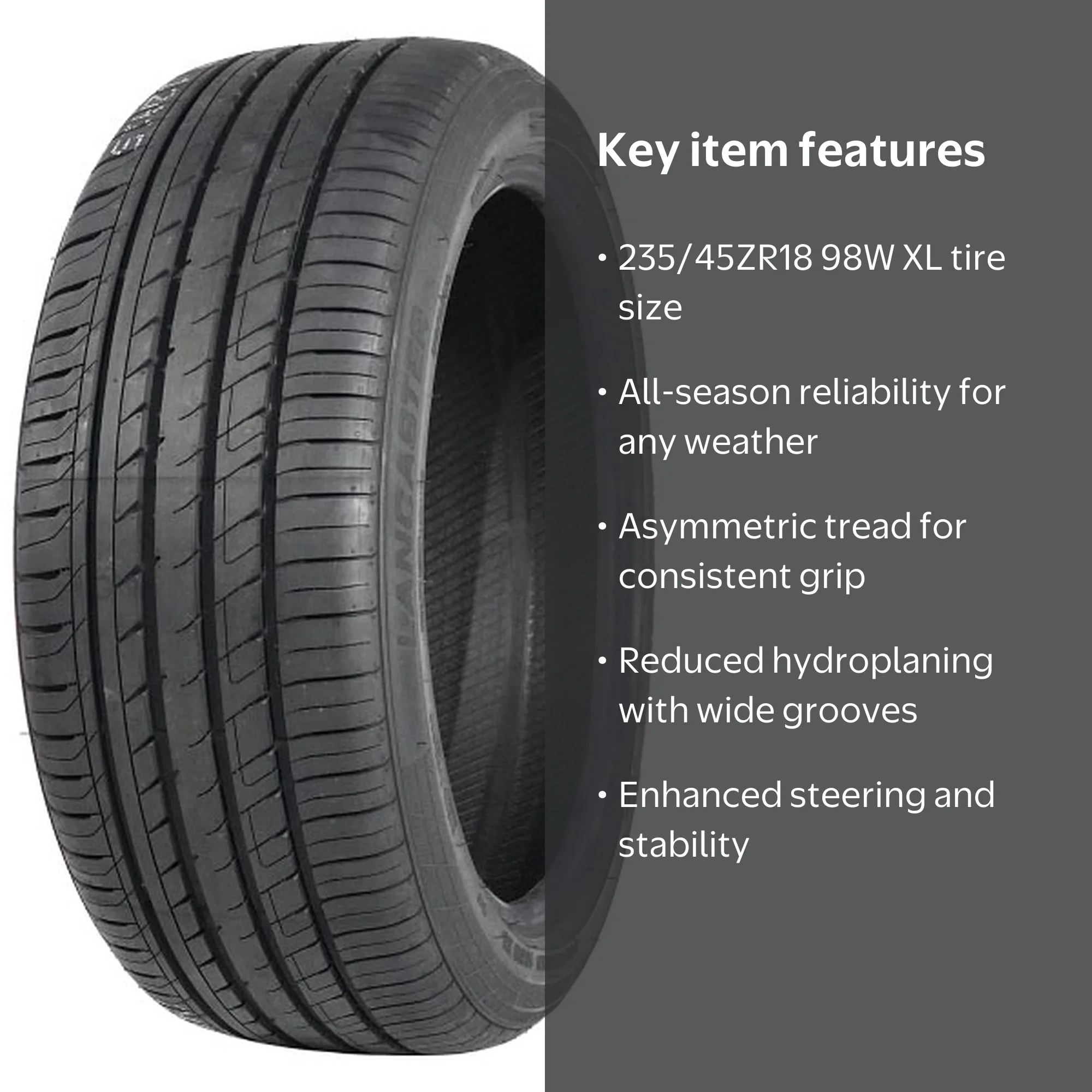 Lancaster LR-66 All Season 235/45ZR18 98W XL Passenger Tire