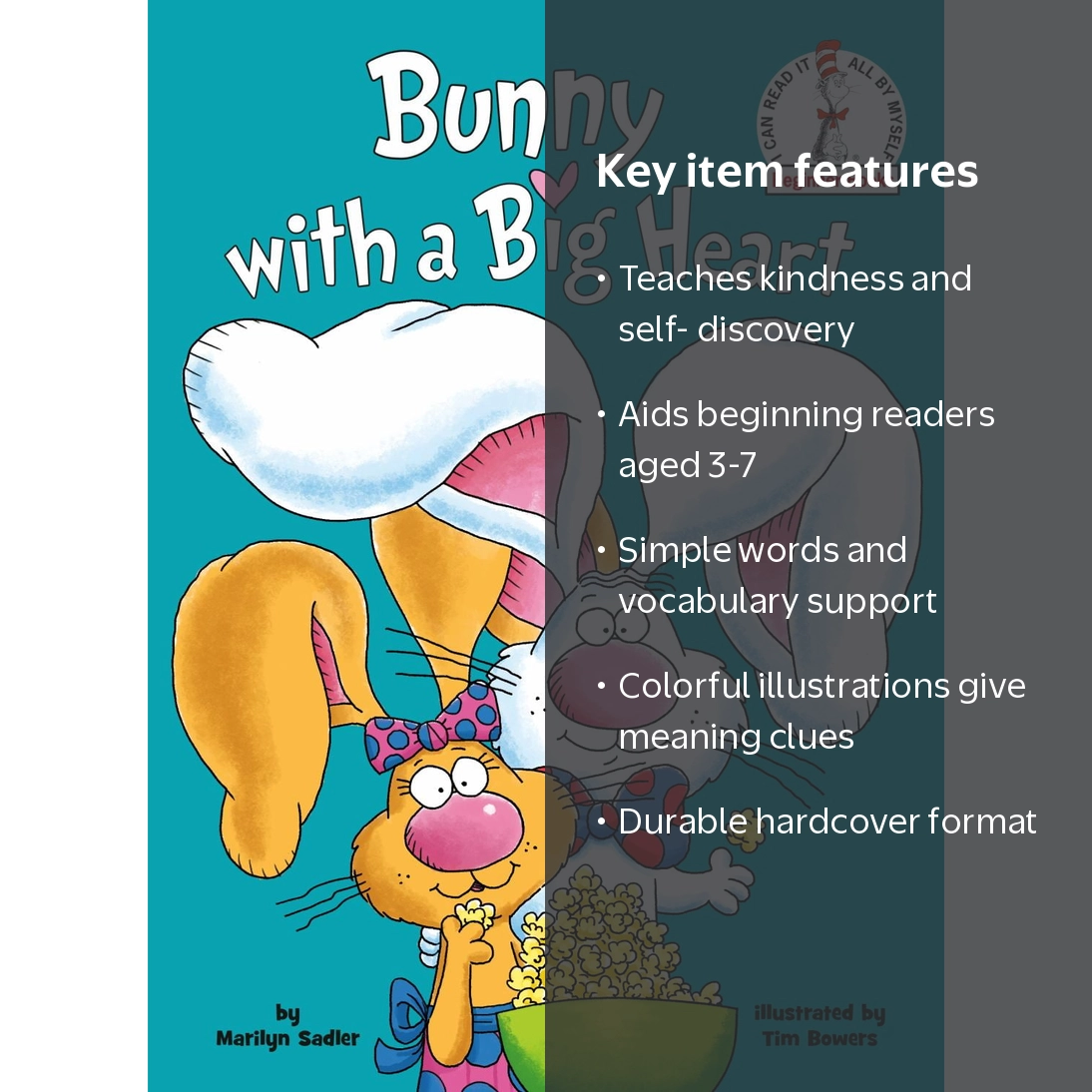 Marilyn Sadler, Bunny with a Big Heart, Hardcover, 9780593480335