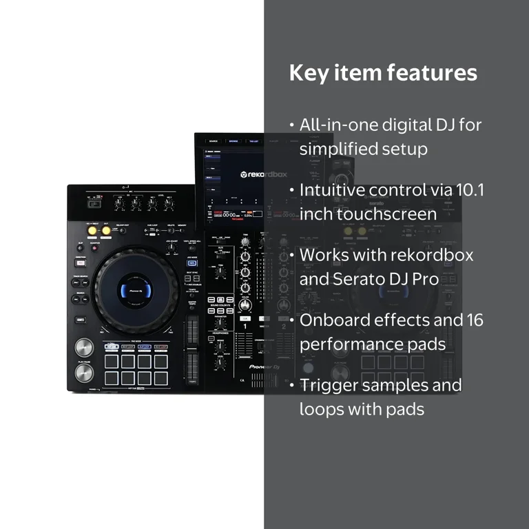 Pioneer DJ XDJ-RX3 All in One Digital DJ System with 10.1